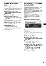 Предварительный просмотр 149 страницы Sony CDX-M9900 Operating Instructions  (primary manual) Operating Instructions Manual