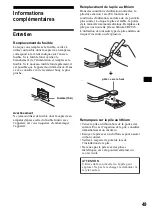 Предварительный просмотр 157 страницы Sony CDX-M9900 Operating Instructions  (primary manual) Operating Instructions Manual