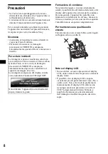 Предварительный просмотр 170 страницы Sony CDX-M9900 Operating Instructions  (primary manual) Operating Instructions Manual