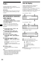 Предварительный просмотр 184 страницы Sony CDX-M9900 Operating Instructions  (primary manual) Operating Instructions Manual