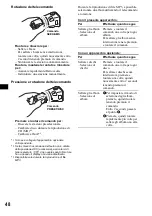 Предварительный просмотр 210 страницы Sony CDX-M9900 Operating Instructions  (primary manual) Operating Instructions Manual