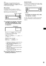 Предварительный просмотр 229 страницы Sony CDX-M9900 Operating Instructions  (primary manual) Operating Instructions Manual