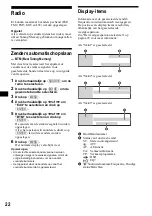 Предварительный просмотр 238 страницы Sony CDX-M9900 Operating Instructions  (primary manual) Operating Instructions Manual