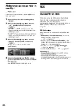 Предварительный просмотр 240 страницы Sony CDX-M9900 Operating Instructions  (primary manual) Operating Instructions Manual