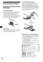 Предварительный просмотр 264 страницы Sony CDX-M9900 Operating Instructions  (primary manual) Operating Instructions Manual