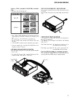 Предварительный просмотр 3 страницы Sony CDX-M9900 Operating Instructions  (primary manual) Service Manual