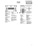 Предварительный просмотр 5 страницы Sony CDX-M9900 Operating Instructions  (primary manual) Service Manual