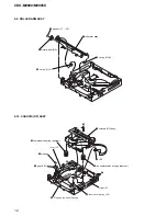 Предварительный просмотр 12 страницы Sony CDX-M9900 Operating Instructions  (primary manual) Service Manual