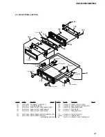 Предварительный просмотр 43 страницы Sony CDX-M9900 Operating Instructions  (primary manual) Service Manual