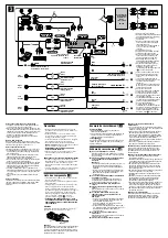 Предварительный просмотр 2 страницы Sony CDX- M9900 Installation/Connections