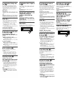 Предварительный просмотр 4 страницы Sony CDX- M9900 Installation/Connections