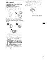 Предварительный просмотр 7 страницы Sony CDX-M9905X Operating Instructions Manual