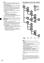 Предварительный просмотр 8 страницы Sony CDX-MP30 Operating Instruction