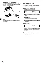 Предварительный просмотр 10 страницы Sony CDX-MP30 Operating Instruction