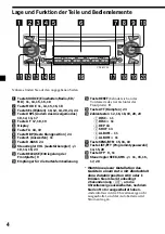 Предварительный просмотр 34 страницы Sony CDX-MP30 Operating Instruction