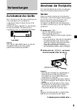 Предварительный просмотр 39 страницы Sony CDX-MP30 Operating Instruction