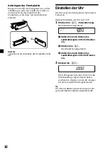 Предварительный просмотр 40 страницы Sony CDX-MP30 Operating Instruction