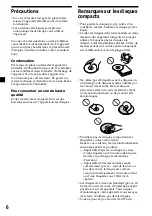 Предварительный просмотр 66 страницы Sony CDX-MP30 Operating Instruction