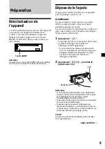 Предварительный просмотр 69 страницы Sony CDX-MP30 Operating Instruction