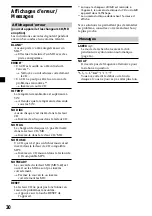 Предварительный просмотр 90 страницы Sony CDX-MP30 Operating Instruction