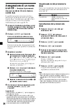 Предварительный просмотр 104 страницы Sony CDX-MP30 Operating Instruction