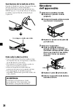 Предварительный просмотр 116 страницы Sony CDX-MP30 Operating Instruction