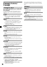 Предварительный просмотр 120 страницы Sony CDX-MP30 Operating Instruction