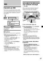 Предварительный просмотр 137 страницы Sony CDX-MP30 Operating Instruction