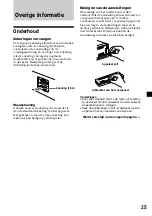 Предварительный просмотр 145 страницы Sony CDX-MP30 Operating Instruction