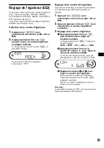 Предварительный просмотр 87 страницы Sony CDX-MP40 Installation/Connection Operating Instructions Manual