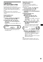 Предварительный просмотр 119 страницы Sony CDX-MP40 Installation/Connection Operating Instructions Manual