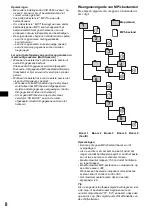 Preview for 134 page of Sony CDX-MP40 Installation/Connection Operating Instructions Manual