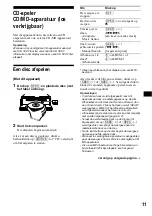 Preview for 137 page of Sony CDX-MP40 Installation/Connection Operating Instructions Manual