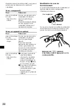 Preview for 48 page of Sony CDX-MP40  (XT-XM1) Operating Instructions Manual