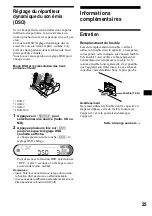 Preview for 51 page of Sony CDX-MP40  (XT-XM1) Operating Instructions Manual