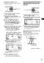 Предварительный просмотр 27 страницы Sony CDX-MP70 Installation/Connection Operating Instructions Manual