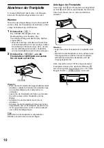 Предварительный просмотр 44 страницы Sony CDX-MP70 Installation/Connection Operating Instructions Manual