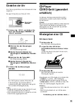 Предварительный просмотр 45 страницы Sony CDX-MP70 Installation/Connection Operating Instructions Manual