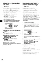 Предварительный просмотр 48 страницы Sony CDX-MP70 Installation/Connection Operating Instructions Manual