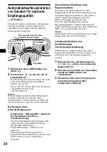 Предварительный просмотр 54 страницы Sony CDX-MP70 Installation/Connection Operating Instructions Manual