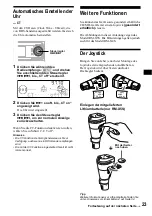 Preview for 57 page of Sony CDX-MP70 Installation/Connection Operating Instructions Manual