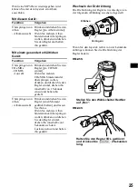 Preview for 59 page of Sony CDX-MP70 Installation/Connection Operating Instructions Manual