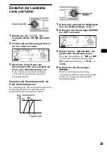 Preview for 63 page of Sony CDX-MP70 Installation/Connection Operating Instructions Manual