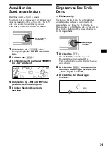 Предварительный просмотр 65 страницы Sony CDX-MP70 Installation/Connection Operating Instructions Manual