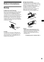 Preview for 67 page of Sony CDX-MP70 Installation/Connection Operating Instructions Manual