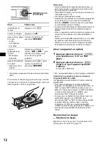 Preview for 84 page of Sony CDX-MP70 Installation/Connection Operating Instructions Manual