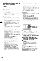 Preview for 98 page of Sony CDX-MP70 Installation/Connection Operating Instructions Manual