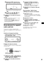 Preview for 103 page of Sony CDX-MP70 Installation/Connection Operating Instructions Manual