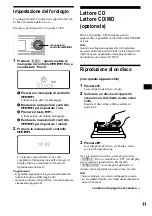 Preview for 119 page of Sony CDX-MP70 Installation/Connection Operating Instructions Manual