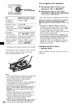 Preview for 120 page of Sony CDX-MP70 Installation/Connection Operating Instructions Manual